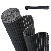 Sekey PVC privacy screen with double reinforcement inside, anthracite